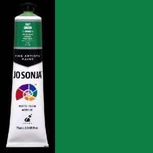 Chroma's Jo Sonja Fine Artists' Acrylic Paint - (2.5oz/75ml) Sap Green  612