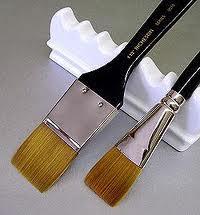 Richeson 9000 Series 4 Inch Flat Watercolor Brush