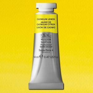 Winsor & Newton Professional Water Colour – (.47oz/14ml) Cadmium Lemon