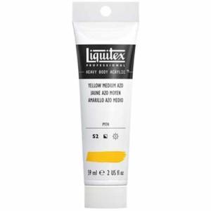 Liquitex Professional Heavy Body Acrylic Paint - (2oz/59ml) Yellow Medium Azo