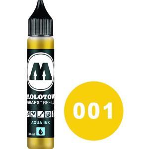 Molotow Grafx Aqua Ink Refill - (30ml) 001 Primary Yellow
