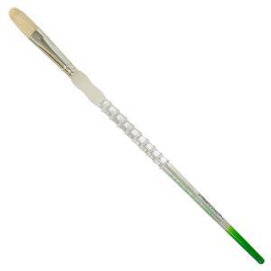 Royal Langnickel Soft-Grip Bristle Brush - Long Handle, Filbert #8