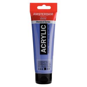 Royal Talens Amsterdam Acrylic Paint - (4.1oz/120ml) Ultramarine Violet Light
