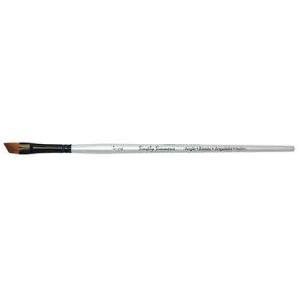 Daler Rowney Simply Simmons Mixed Media Brush - Short Handle, Angle Shader, Size 1/4"  DR255057025