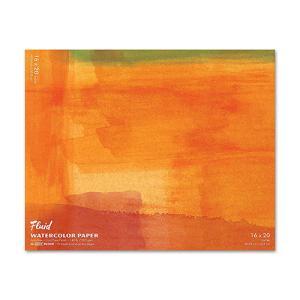 Fluid Watercolor Paper Easy-Block 16" x 20" - (15 Sheets, 140lb) Cold Press