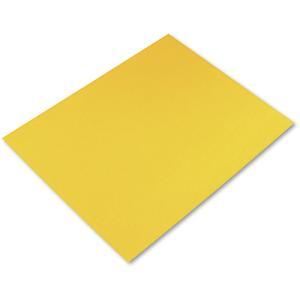 Pacon Railroad Poster Board 22" x 28" - (100 Sheets) 4 Ply Yellow