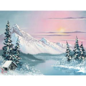 Bob Ross How-To Painting Packet Landscapes - Alaskan Winter
