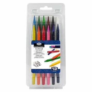 Essentials Woodless Colored Pencil Set- 12pc