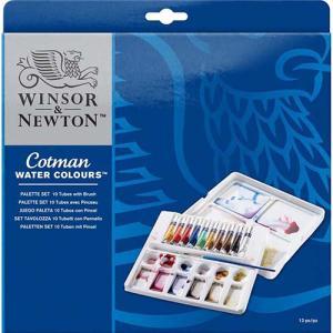 Winsor & Newton Cotman Water Colours Set – (10 Tubes) Palette Set
