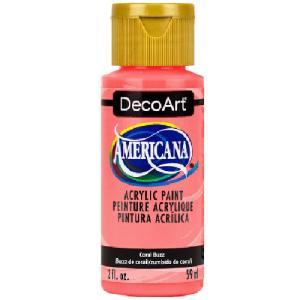 DecoArt Americana Acrylic Paint - (2oz/59ml) Coral Buzz