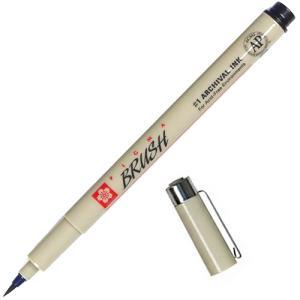 Sakura Pigma Micron Pen - Black, Brush