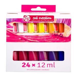 Royal Talens Art Creation Acrylic Paint Set - 24x12ml  9021824M