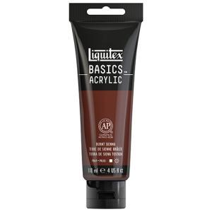 Liquitex Basics Acrylic Paint - (4oz/118ml) Burnt Sienna
