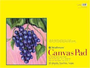 Strathmore 300 Series Canvas Pad  18" x 24" (10 sheets, 8oz) ST315-18