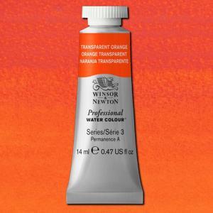 Winsor & Newton Professional Water Colour – (.47oz/14ml) Transparent Orange
