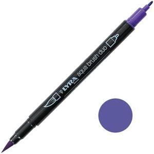 Lyra Aqua Brush Duo Marker Blue Violet LYL6520037