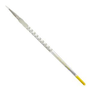 Royal Langnickel Soft-Grip White Taklon Brush - Long Handle, Round #2
