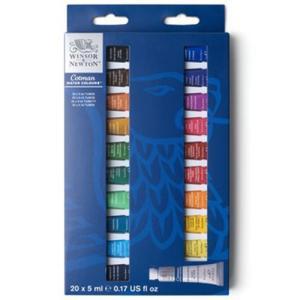 Winsor & Newton Cotman Water Colours Set - 20x5ml Tubes