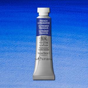 Winsor & Newton Professional Water Colour – (.17oz/5ml) French Ultramarine