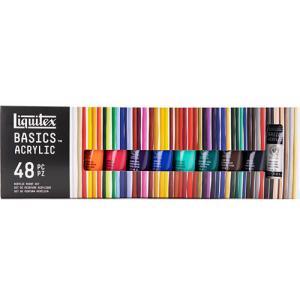 Liquitex Basics Acrylic 22ml Tube Set - (48 Pack)