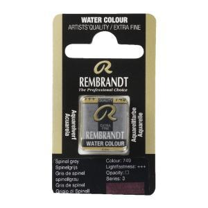 Rembrandt Professional Watercolor Half Pan -749 Spinel Grey