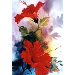 Bob Ross How-To Painting Packet Florals - Red Hibiscus