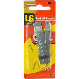 Ook Sawtooth Hangers - (3 Sets) Large