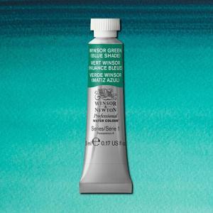 Winsor & Newton Professional Water Colour  (.17oz/5ml) Winsor Green (Blue Shade)