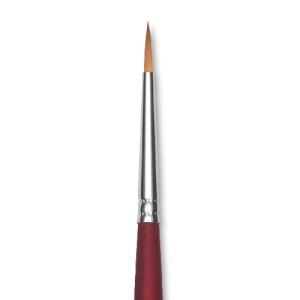 Princeton Velvetouch Series 3900 Synthetic Brush - Long Handle Round 2   PRN3900R2