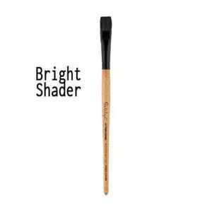 Princeton 6450 Series Catalyst Polytip Bristle Brush - Short Handle Bright Shader 4