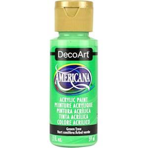 DecoArt Americana Acrylic Paint - (2oz/59ml) Green Tree