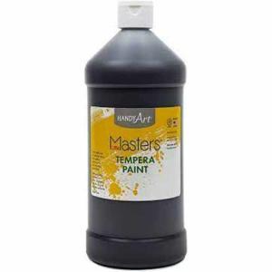 Handy Art Little Masters Tempera Paint - (32oz/946ml) Black