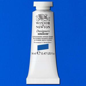 Winsor & Newton Designers Gouache  (0.47oz/14mL) Ultramarine (Green Shade)