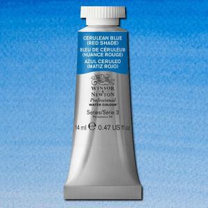 Winsor & Newton Professional Water Colour – (.47oz/14ml) Cerulean Blue (Red Shade)