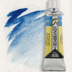 Royal Talens Rembrandt Watercolour - (0.3oz/10ml) Cerulean Blue