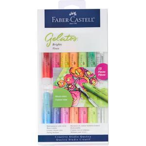 Faber Castell Creative Studio Gelatos- 15ct (Brights)