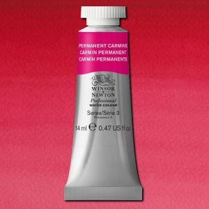 Winsor & Newton Professional Water Colour – (.47oz/14ml) Permanent Carmine