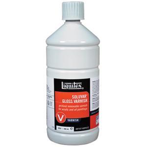 Liquitex Varnish - (32oz/946ml) Soluvar Gloss Varnish