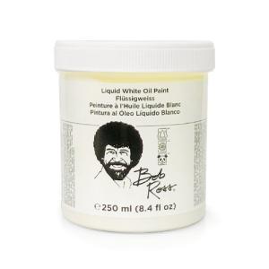 Bob Ross Liquid Oil Paint  (8oz/237ml) White