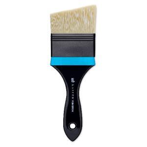 Princeton Aspen 6500 Series Brush for Oil & Acrylic - Short Handle Angular Mottler 3"