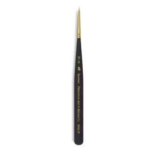 Princeton 3050 Series Mini Detailer Synthetic Sable Spotter Brush 20/0