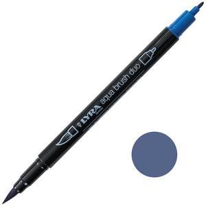 Lyra Aqua Brush Duo Marker Prussian Blue  LYL6520051