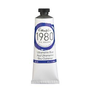 Gamblin 1980 Oil Colors – (1.25oz/37ml) Ultramarine Blue