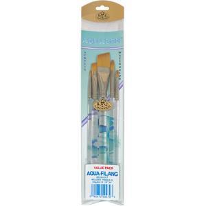Royal Langnickel Majestic Brush Set - (7 Pack) Filberts & Angulars