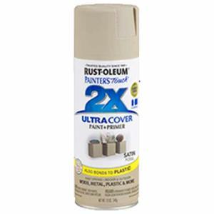 2x Ultra Cover 12oz Satin Spray- Fossil