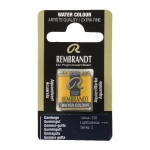 Rembrandt Professional Watercolor Half Pan -238 Gamboge