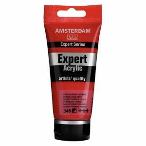 Amsterdam Expert Acrylic 75ML- Pyrrole red Deep (345)
