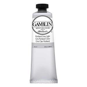 Gamblin Artist’s Oil Colors – (1.25oz/37ml) Portland Grey Light