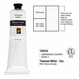 Richeson Shiva Series Casein Paint – (5oz) Titanium White