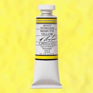 M. Graham & Co. Watercolor Paint – (0.5oz/15ml) Bismuth Yellow